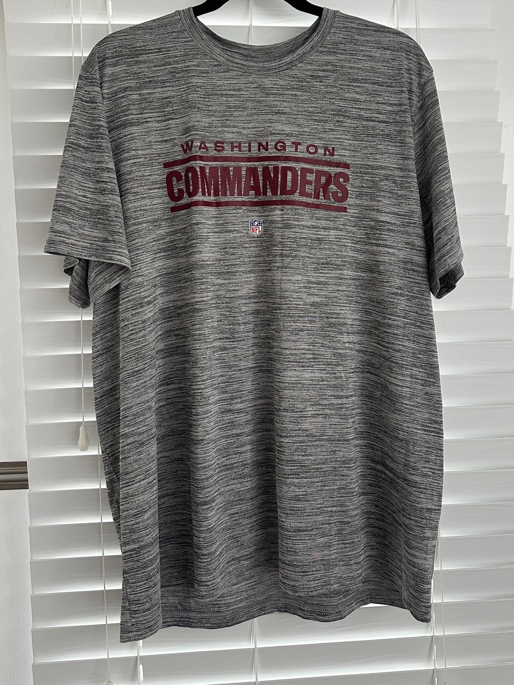 Washington Commanders Grey Heather Team T-Shirt